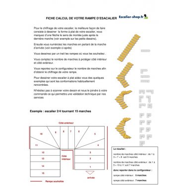 RAMPE  MODELE OPALE EN METAL 