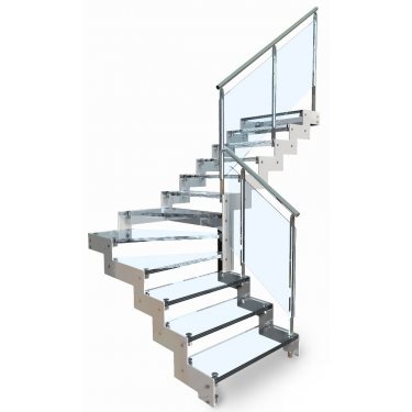 RAMPE ESCALIER  MODELE SAPHIR EN METAL