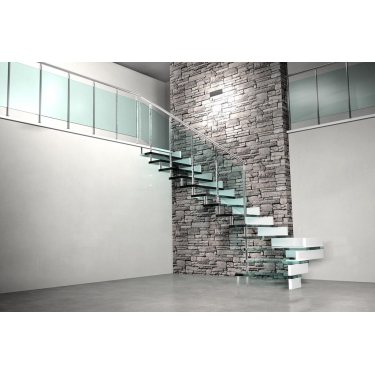 RAMPE ESCALIER  MODELE SAPHIR INOX