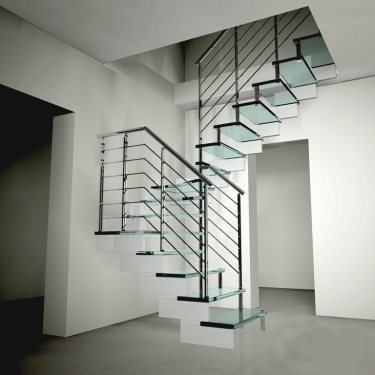 RAMPE ESCALIER  MODELE DIAMANT  tout INOX 