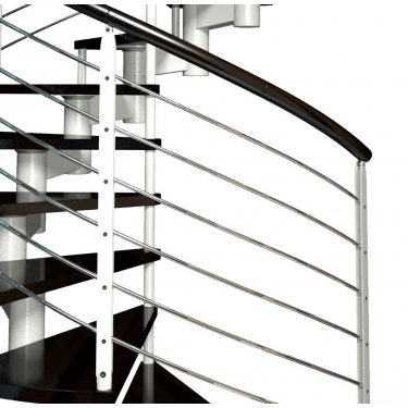 Garde-corps d'escalier sur-mesure pour étage, bord de trémie ou mezzanine