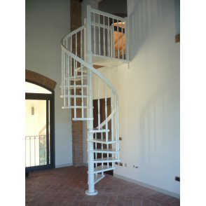 Escalier colimaçon bois