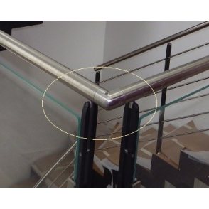 coude réglable inox 