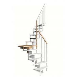 ESCALIER  1/4 TOURNANT MODERNE MODELE SUBTIL