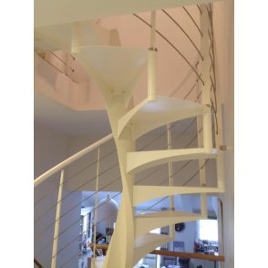 ESCALIER colimaçon métal blanc EXCEPTION dès 2600 €