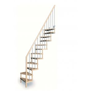 escalier gain de place SUBTILE  DROIT CONTEMPORAIN