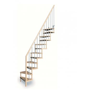 escalier gain de place SUBTILE  DROIT CONTEMPORAIN