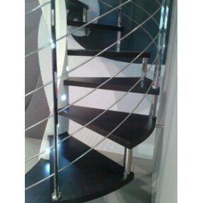 escalier hélicoïdal sur mesure 