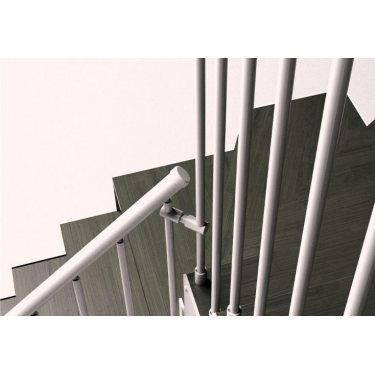 escalier industriel droit