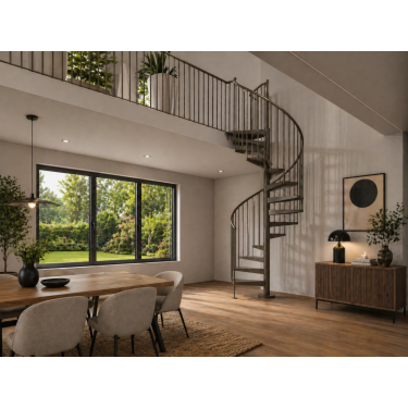 Rond escalier colimaçon  en KIT en...