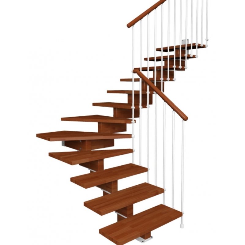 Escalier en kit prix AERIEN 1/4 tournant CONTEMPORAIN Escalier en kit prix AERIEN 1/4 tournant CONTEMPORAIN