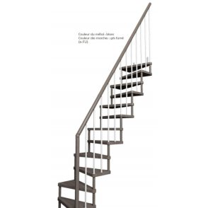 ESCALIER DROIT MODERNE MODELE SUBTIL