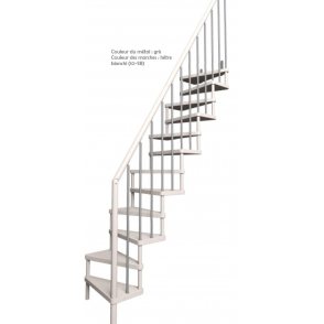 ESCALIER DROIT MODERNE MODELE SUBTIL
