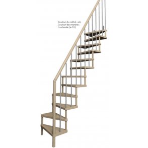 ESCALIER DROIT MODERNE MODELE SUBTIL