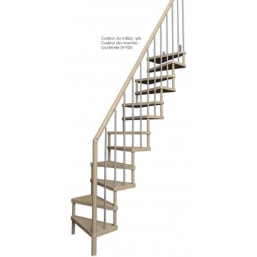 ESCALIER DROIT MODERNE MODELE SUBTIL