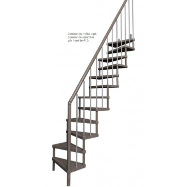 ESCALIER DROIT MODERNE MODELE SUBTIL