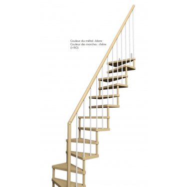 escalier gain de place SUBTILE  DROIT CONTEMPORAIN