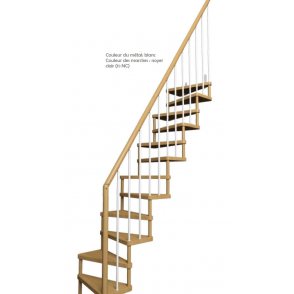 escalier gain de place SUBTILE  DROIT CONTEMPORAIN
