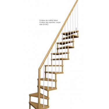 escalier gain de place SUBTILE  DROIT CONTEMPORAIN