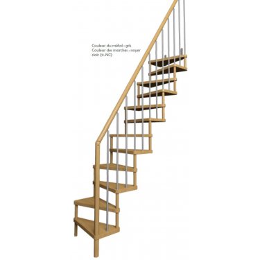 escalier gain de place SUBTILE  DROIT CONTEMPORAIN