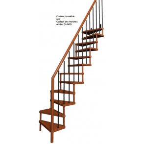 escalier gain de place SUBTILE  DROIT CONTEMPORAIN