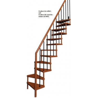escalier gain de place SUBTILE  DROIT CONTEMPORAIN