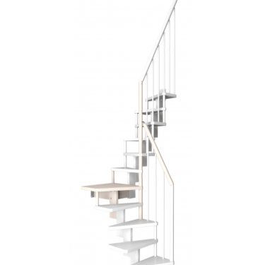 ESCALIER  1/4 TOURNANT MODERNE MODELE SUBTIL