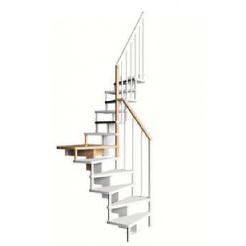 Escalier gain de place SUBTILE 1/4 TOURNANT CONTEMPORAIN Escalier gain de place SUBTILE 1/4 TOURNANT CONTEMPORAIN