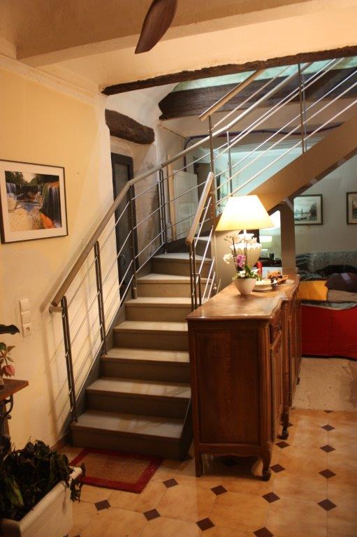 imagine escalier quart tournant