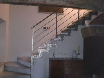 escalier Inox Bois