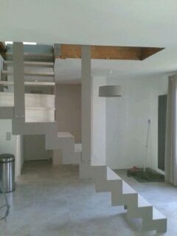 escalier double limon