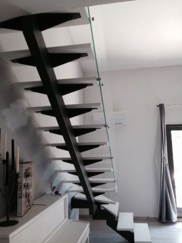 escalier mono poutre