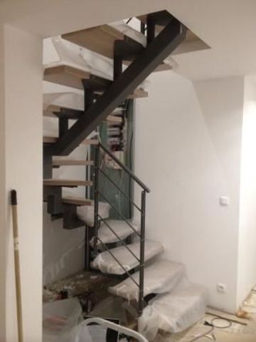 escalier métalique
