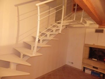 escalier tout métal