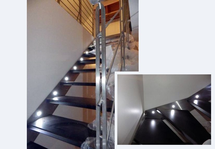 RENOVATION ESCALIER BOIS/LEDS  Led escalier, Renovation escalier bois,  Escalier