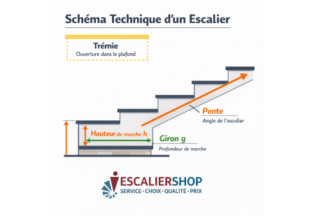 Les points techniques essentiels pour réussir son escalier
